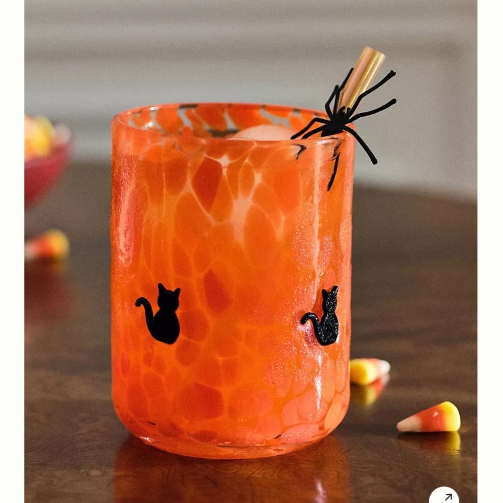 Anthropologie mystic juice glass.